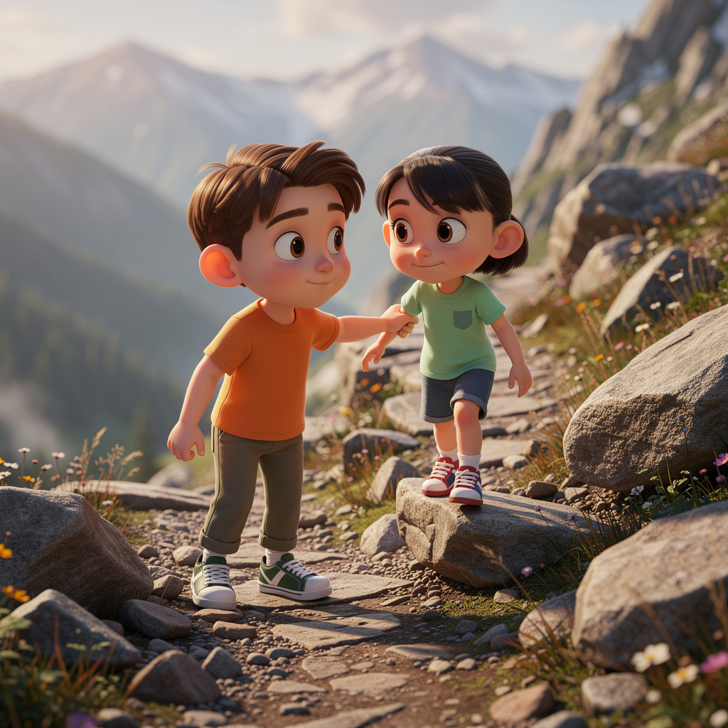 Marcus and the Mountain Trail page 19