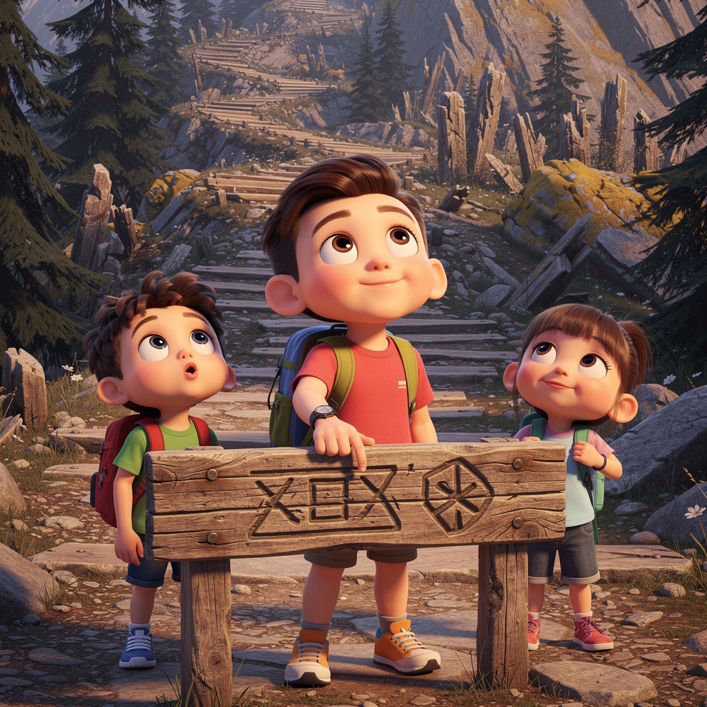 Marcus and the Mountain Trail page 4