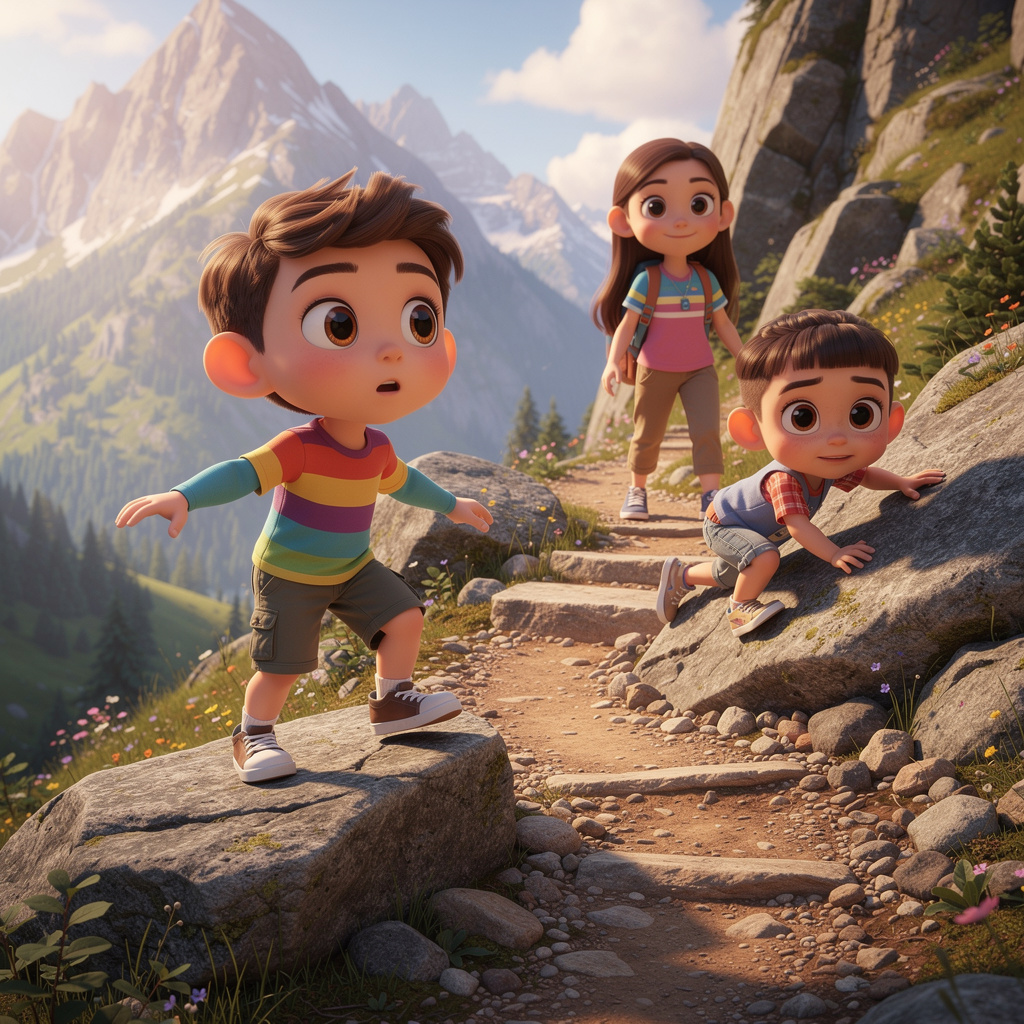 Marcus and the Mountain Trail page 5