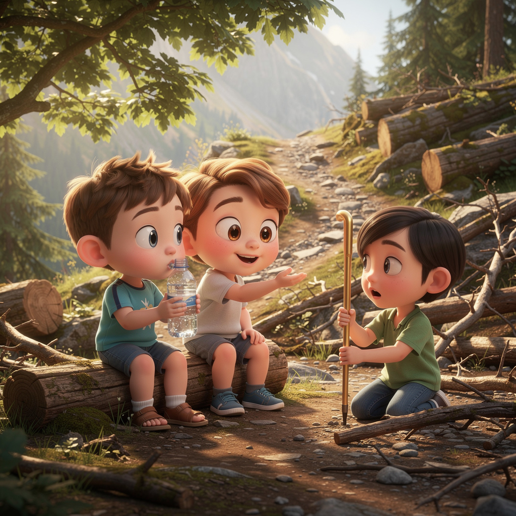 Marcus and the Mountain Trail page 9