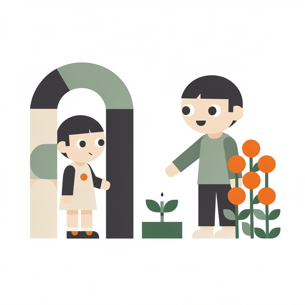 Suki and the Quiet Garden page 4