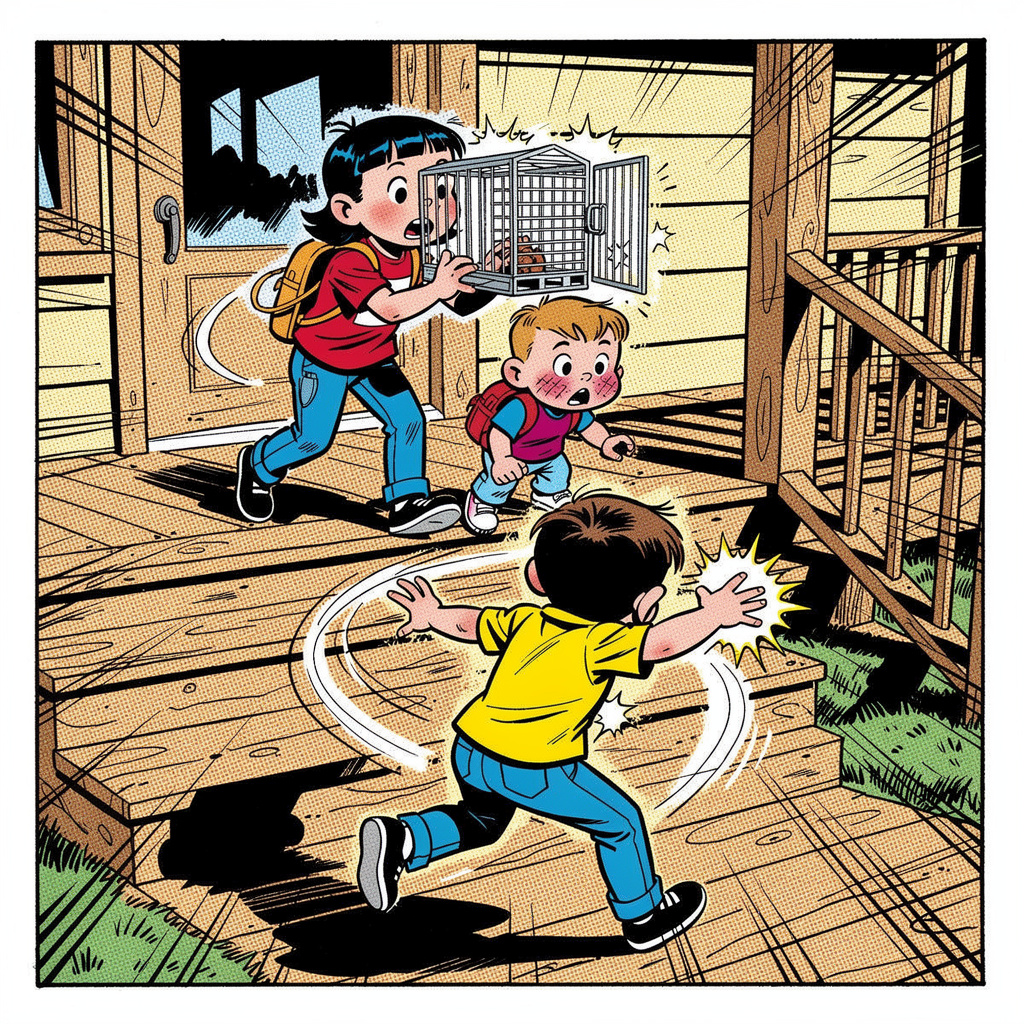 Kai and the Hidden Cave page 6